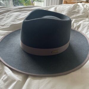 GIGI PIP Charcoal Fedora Hat